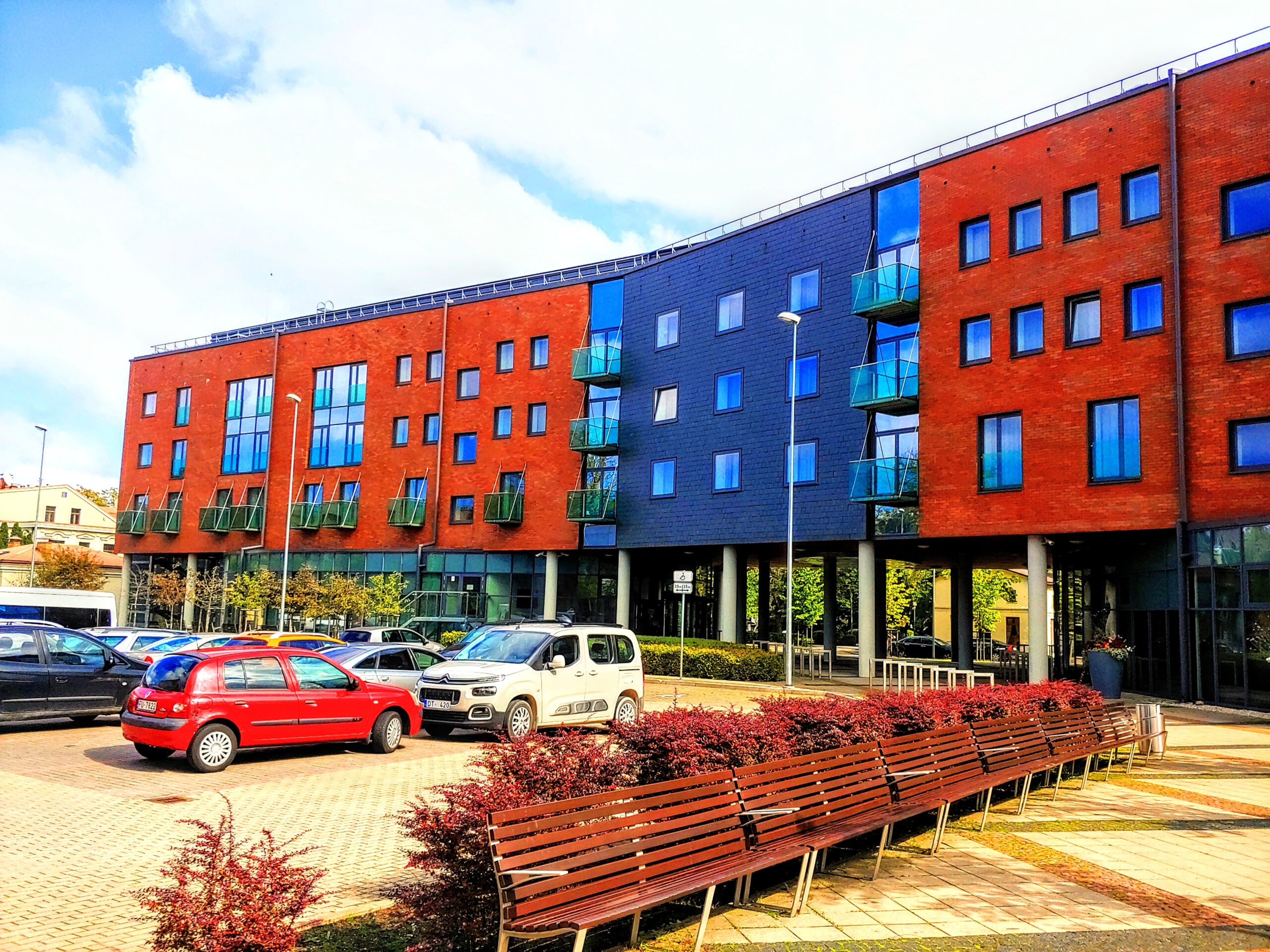 New construction of Service Hotel of Ventspils Vocational High School