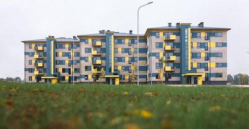 Multi-apartment residential buildings on Ķieģeļu street 8 and Mālu street 1, Valmiera