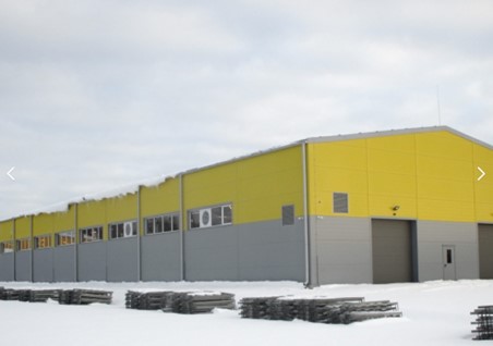 Construction of seedling storage, sorting and processing complex in the Mazsil tree nursery in Abava Parish, Talsi County